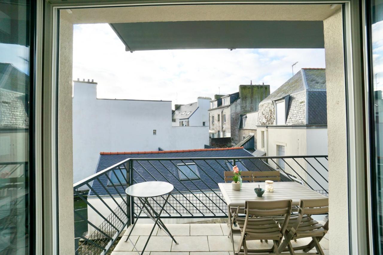 L'Atoll *Hyper Centre*Parking* Appartement Concarneau Buitenkant foto